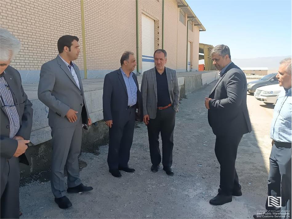 بازدید مدیرعامل محترم شرکت و هیات همراه از شعبه تازه تاسیس بیرجند