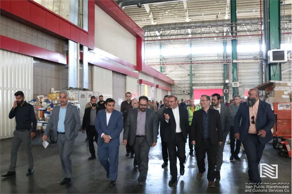 استقرار شرکت انبارهای عمومی و خدمات گمرکی امام خمینی (ره) در پایانه هوشمند بار