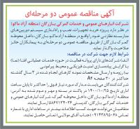 مناقصه دوربین های مداربسته بازرگان