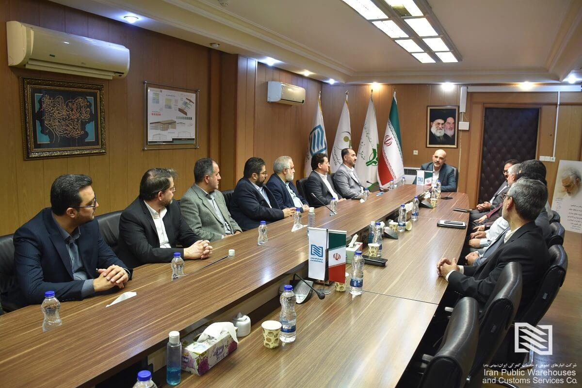 معارفه سرپرست جدید شرکت انبارهای عمومی و خدمات گمرکی ایران