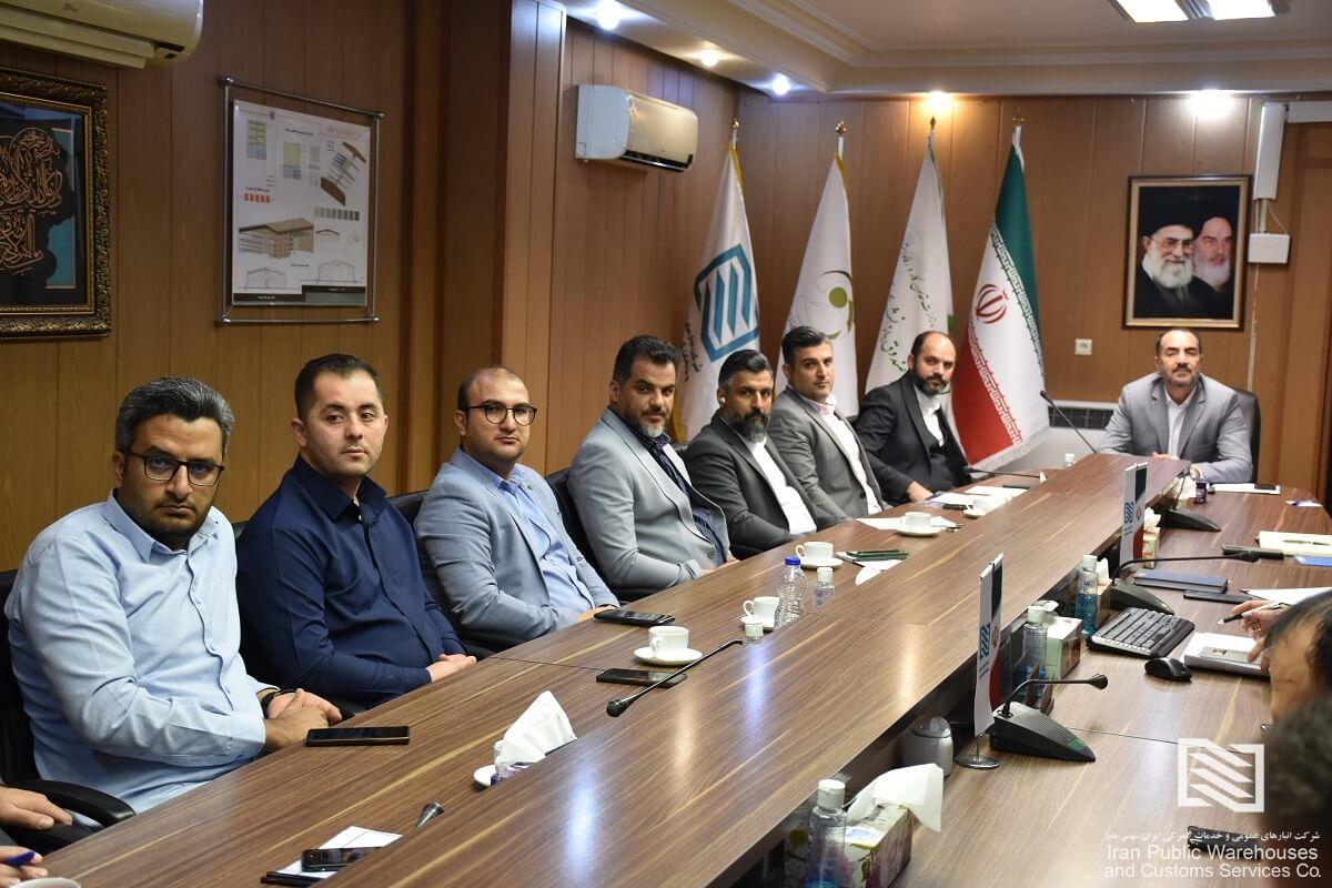 دیدار صمیمانه سرپرست شرکت انبارهای عمومی و خدمات گمرکی ایران با همکاران معاونت توسعه مدیریت و سرمایه های انسانی