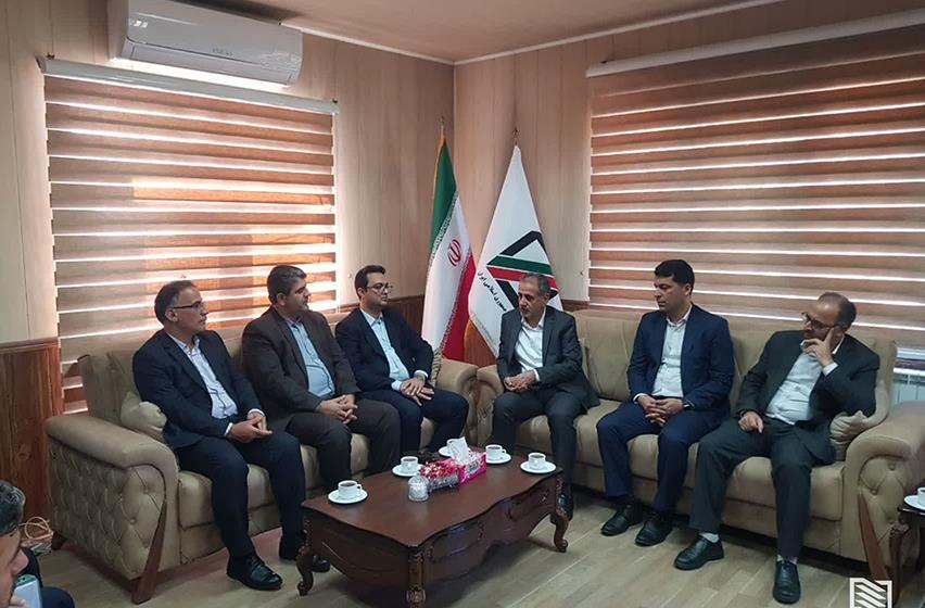 نشست مشترک شرکت انبارهای عمومی و خدمات گمرکی ایران با ناظر گمرکات استان آذربایجان غربی