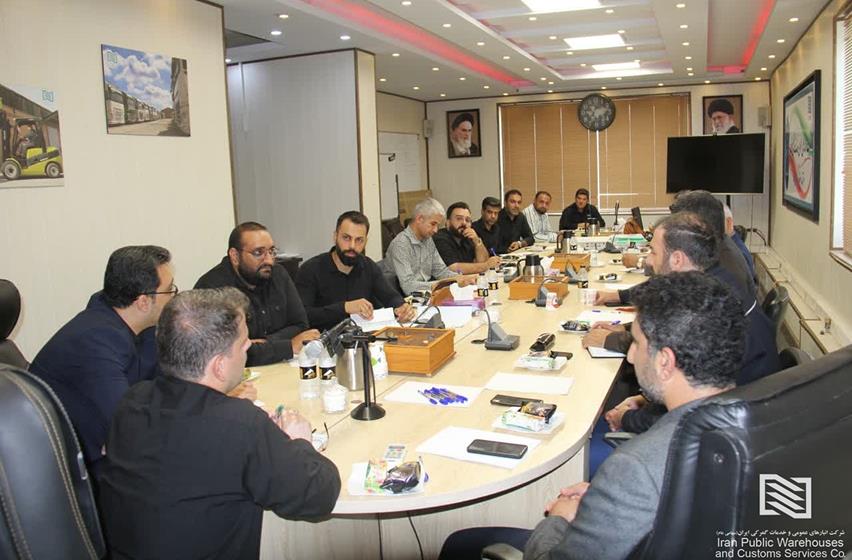 جلسه مدیران ارشد شرکت انبارهای عمومی و خدمات گمرکی ایران با شرکت فجر جهاد
