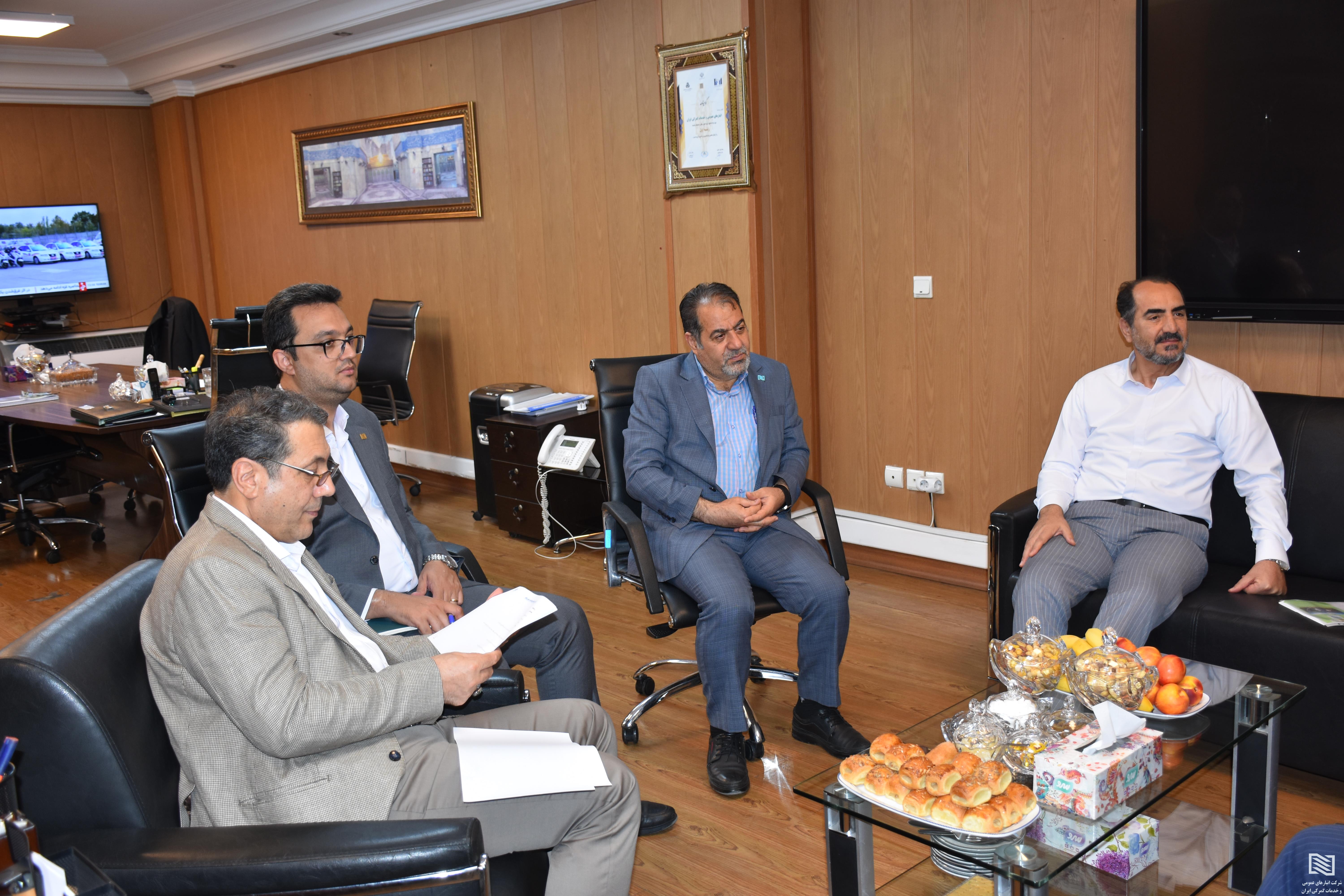 دیدار مدیرعامل با مدیرعامل چابهار 2
