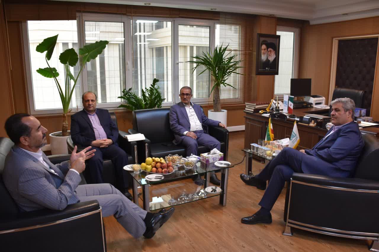 دیدار رئیس محترم هیئت مدیره و سرپرست شرکت انبارهای عمومی و خدمات گمرکی ایران با رئیس کمیسیون برنامه و بودجه مجلس شورای اسلامی