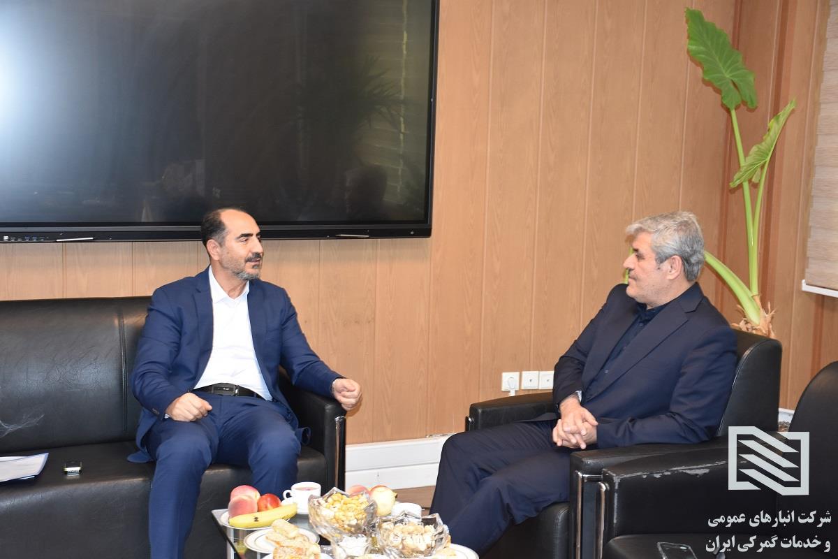 دیدار رئیس کمیسیون برنامه و بودجه مجلس شورای اسلامی و نماینده مردم گچساران با مدیرعامل شرکت انبارهای عمومی و خدمات گمرکی