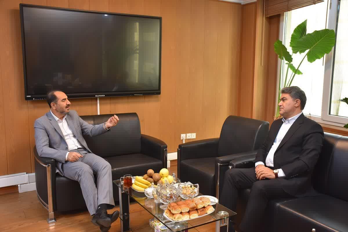 دیدار مدیرعامل شرکت انبارهای عمومی و خدمات گمرکی ایران با رئیس کمیته لجستیک مجلس شورای اسلامی