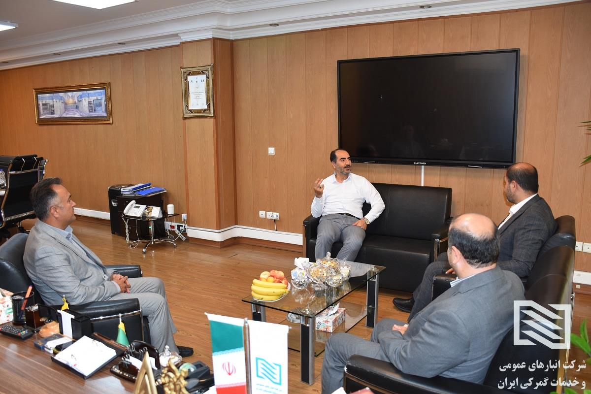 دیدار مدیرعامل شرکت انبارهای عمومی و خدمات گمرکی ایران با نماینده مردم علی‌آباد کتول در مجلس شورای اسلامی 2