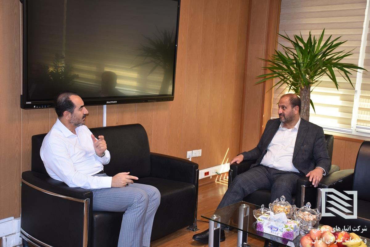 دیدار مدیرعامل شرکت انبارهای عمومی و خدمات گمرکی ایران با نماینده مردم علی‌آباد کتول در مجلس شورای اسلامی 1