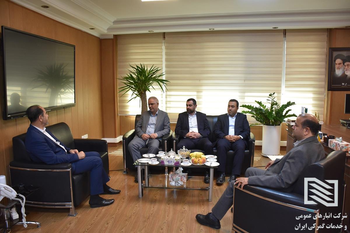 دیدار مدیرعامل شرکت انبارهای عمومی و خدمات گمرکی ایران با نماینده مردم شریف کردکوی، ترکمن، بندرگز و گمیشان در مجلس شورای اسلامی 1