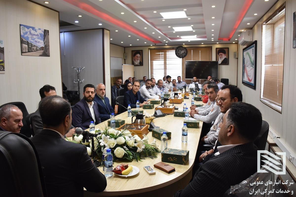 تقدیر از آتش‌نشانان و کارشناسان HSE شرکت انبارهای عمومی و خدمات گمرکی ایران 4