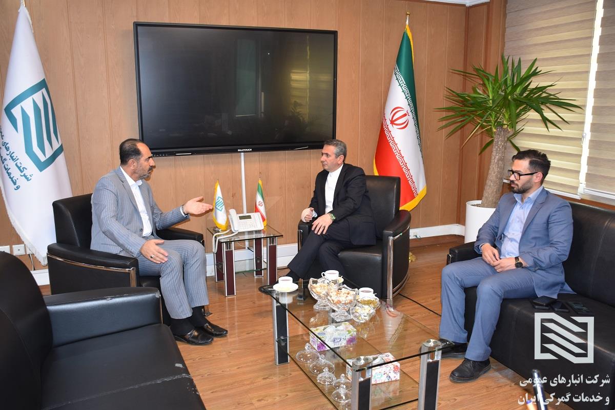 دیدار مدیرعامل شرکت انبارهای عمومی و خدمات گمرکی ایران با نماینده مردم اردبیل  در مجلس شورای اسلامی 2