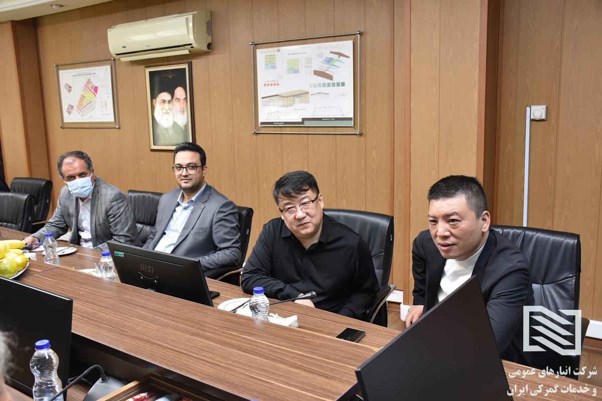 نشست مشترک مدیرعامل شرکت انبارهای عمومی و خدمات گمرکی ایران با سرمایه‌گذاران چینی و نماینده مردم شریف اسدآباد در مجلس شورای اسلامی 4