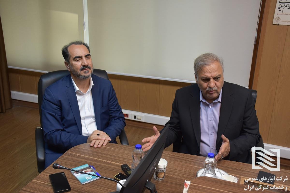 نشست مشترک مدیرعامل شرکت انبارهای عمومی و خدمات گمرکی ایران با سرمایه‌گذاران چینی و نماینده مردم شریف اسدآباد در مجلس شورای اسلامی 2