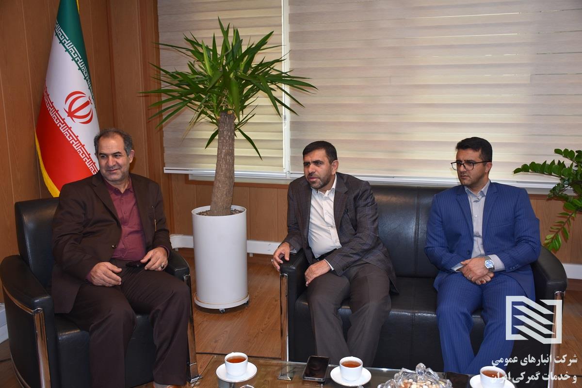 دیدار مدیرعامل شرکت انبارهای عمومی و خدمات گمرکی ایران با نماینده مردم مینودشت، کلاله و گالیکش در مجلس شورای اسلامی 4