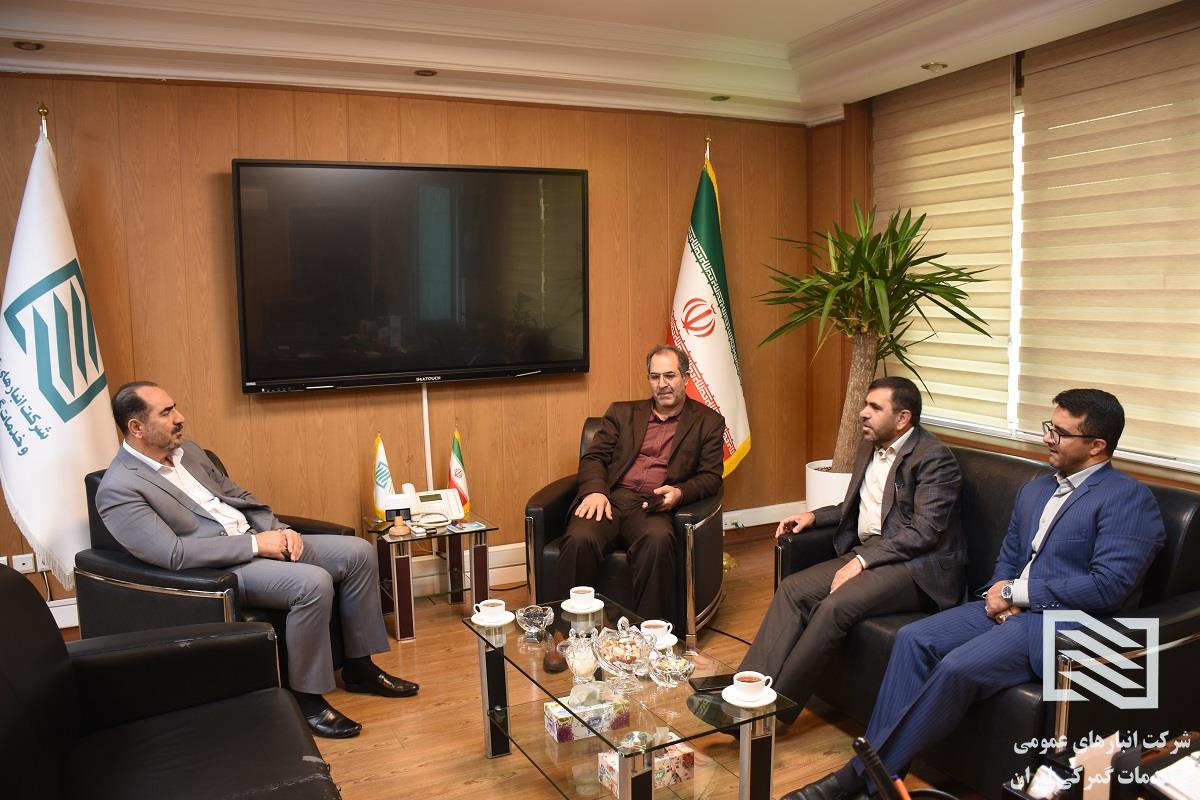 دیدار مدیرعامل شرکت انبارهای عمومی و خدمات گمرکی ایران با نماینده مردم مینودشت، کلاله و گالیکش در مجلس شورای اسلامی 1