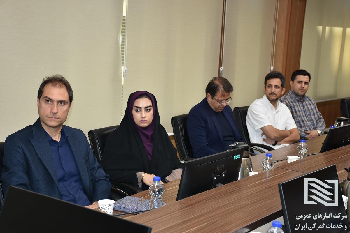 برگزاری آیین معارفه سرپرست مدیریت HSEQ شرکت انبارهای عمومی و خدمات گمرکی ایران 5