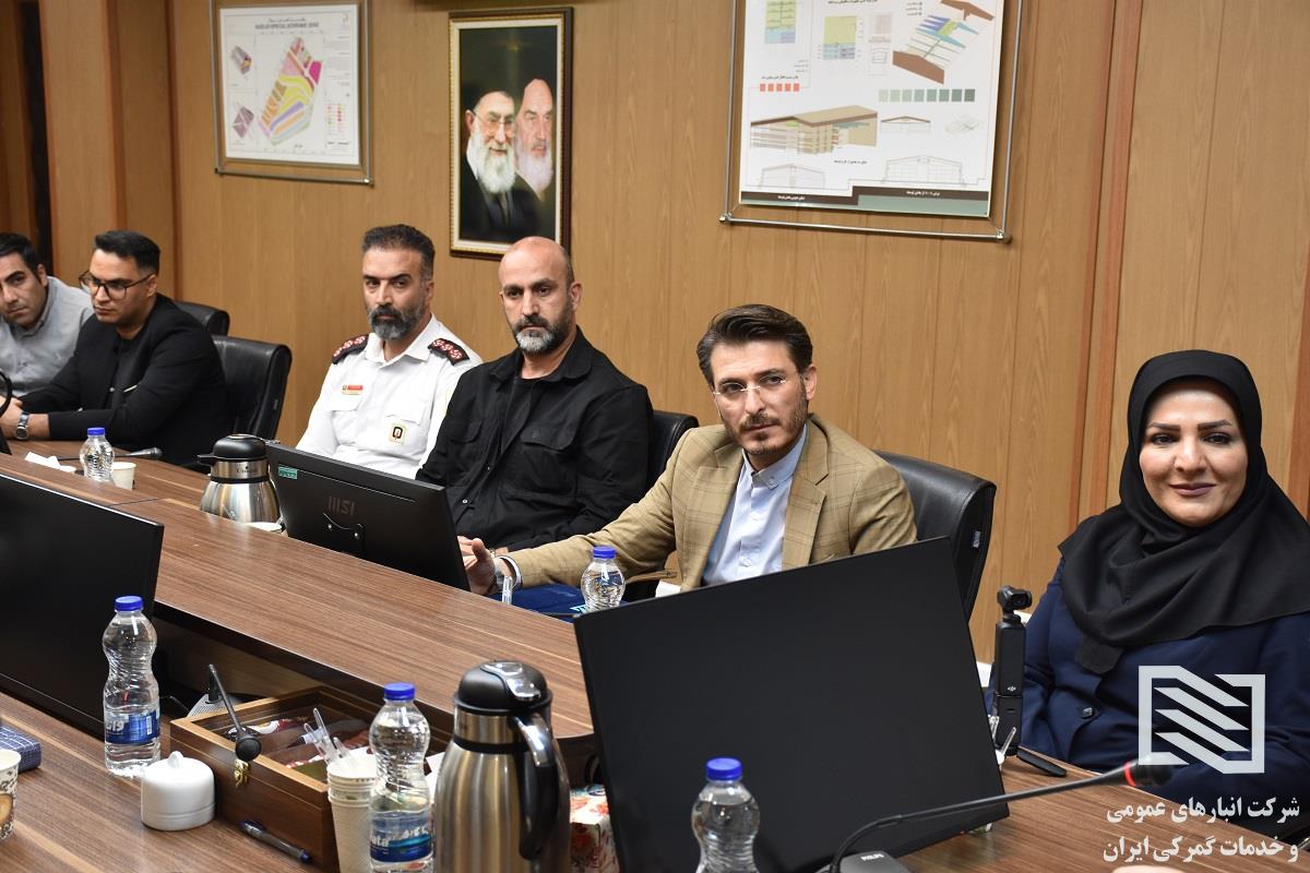 برگزاری آیین معارفه سرپرست مدیریت HSEQ شرکت انبارهای عمومی و خدمات گمرکی ایران 4