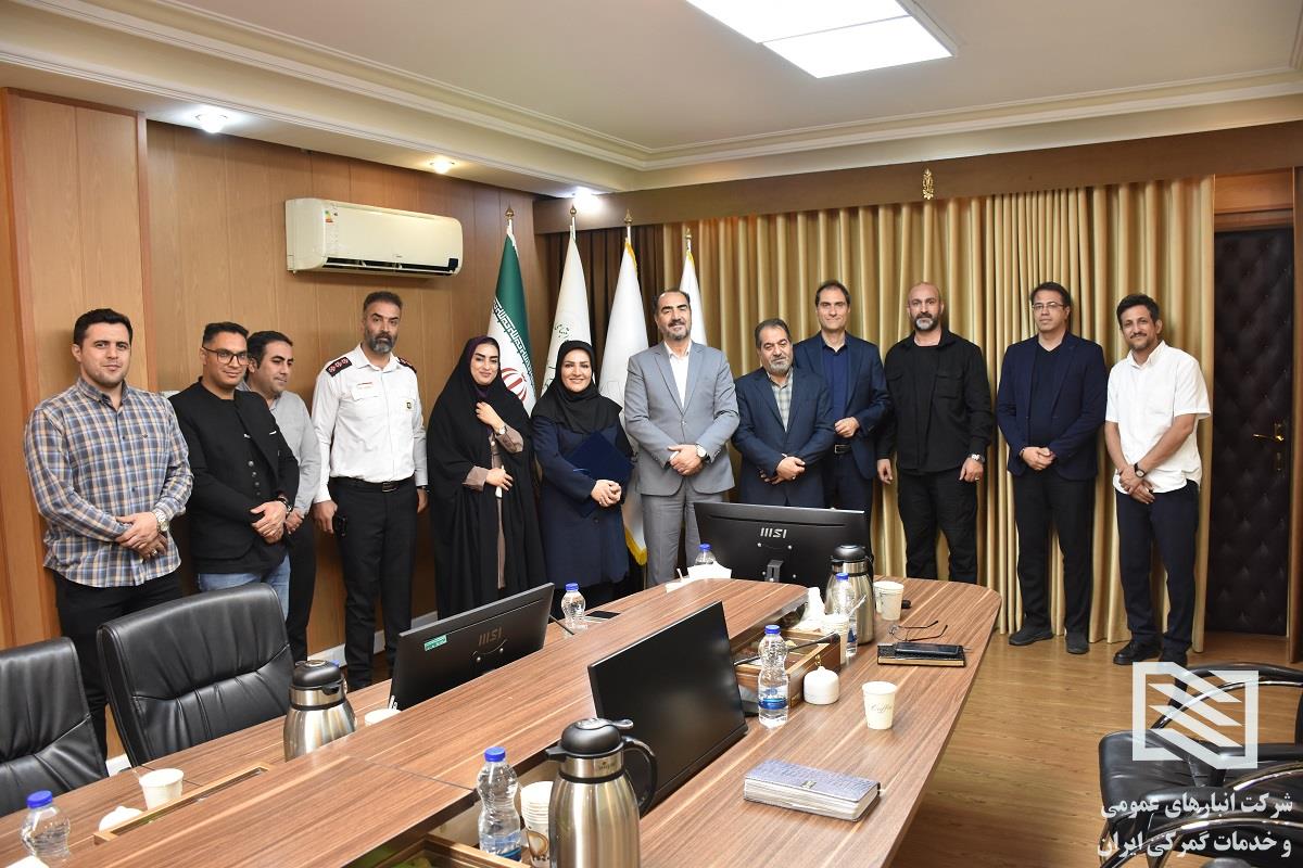 برگزاری آیین معارفه سرپرست مدیریت HSEQ شرکت انبارهای عمومی و خدمات گمرکی ایران 1