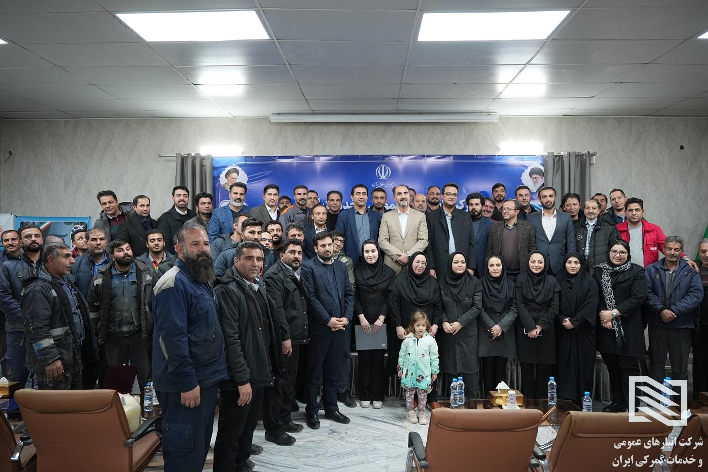 دیدار مدیرعامل شرکت انبارهای عمومی و خدمات گمرکی ایران با کارکنان شرکت سهلان 14