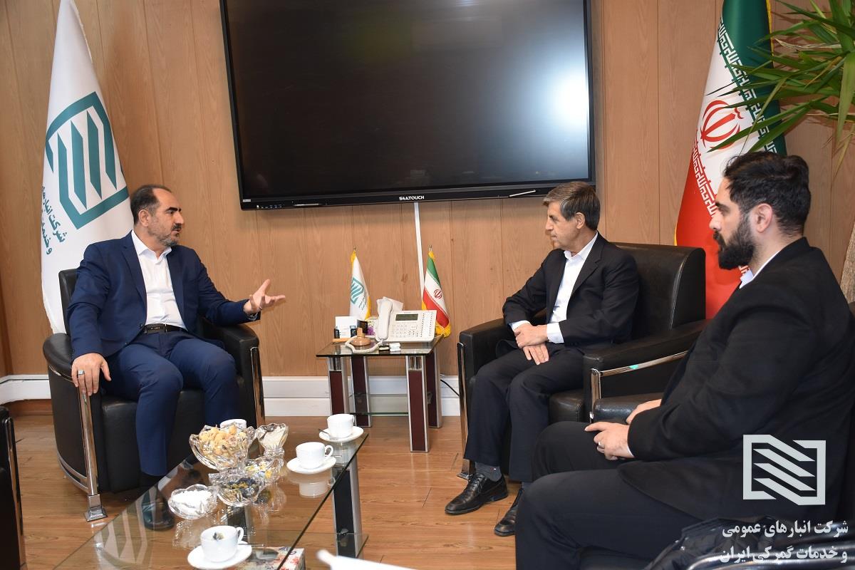 نشست مشترک مدیرعامل شرکت انبارهای عمومی و خدمات گمرکی ایران با نماینده مردم شریف شهرستان تبریز، آذرشهر و اسکو با محوریت توسعه انبارداری و لجستیک 1