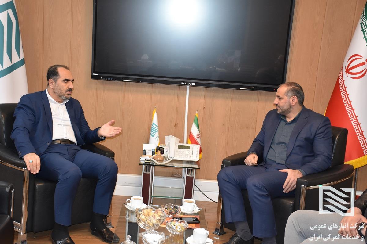 دیدار مدیرعامل شرکت انبارهای عمومی و خدمات گمرکی ایران با نماینده شهرستان آستارا در مجلس شورای اسلامی 1