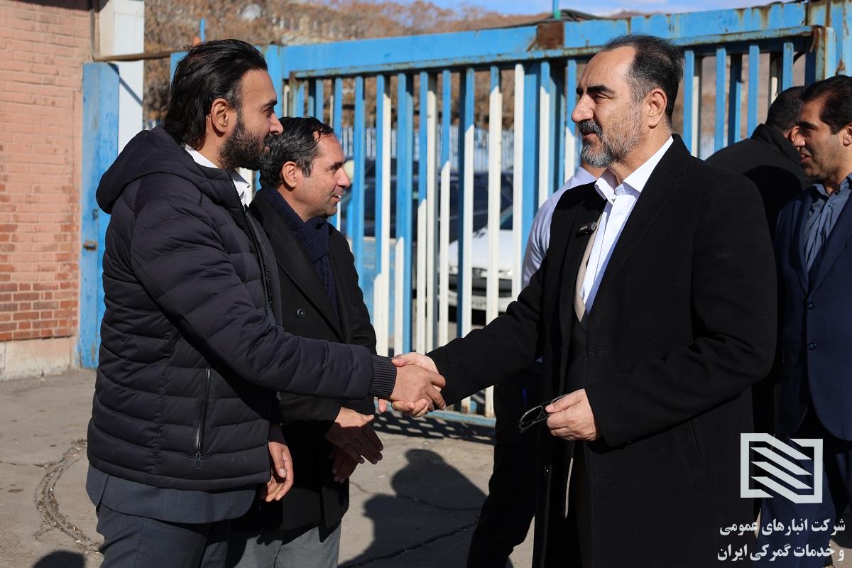 دیدار مدیرعامل شرکت انبارهای عمومی و خدمات گمرکی ایران با کارکنان شرکت سهلان 13