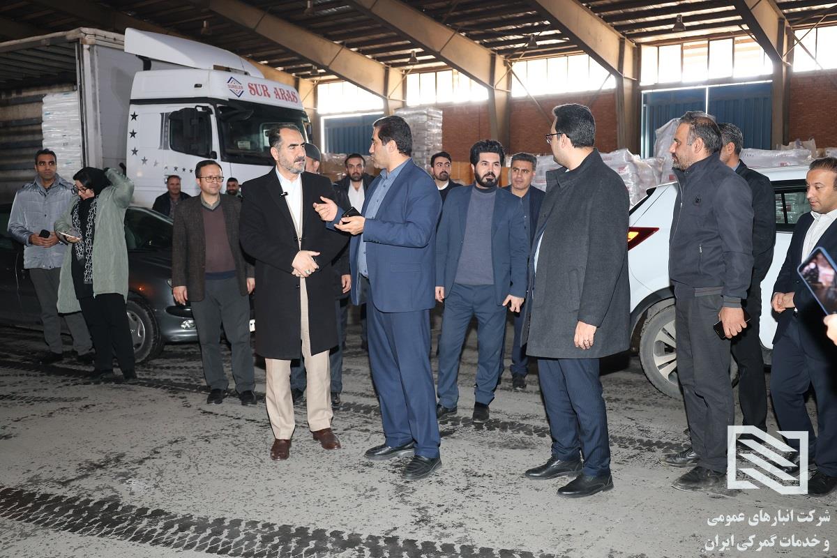 دیدار مدیرعامل شرکت انبارهای عمومی و خدمات گمرکی ایران با کارکنان شرکت سهلان 11