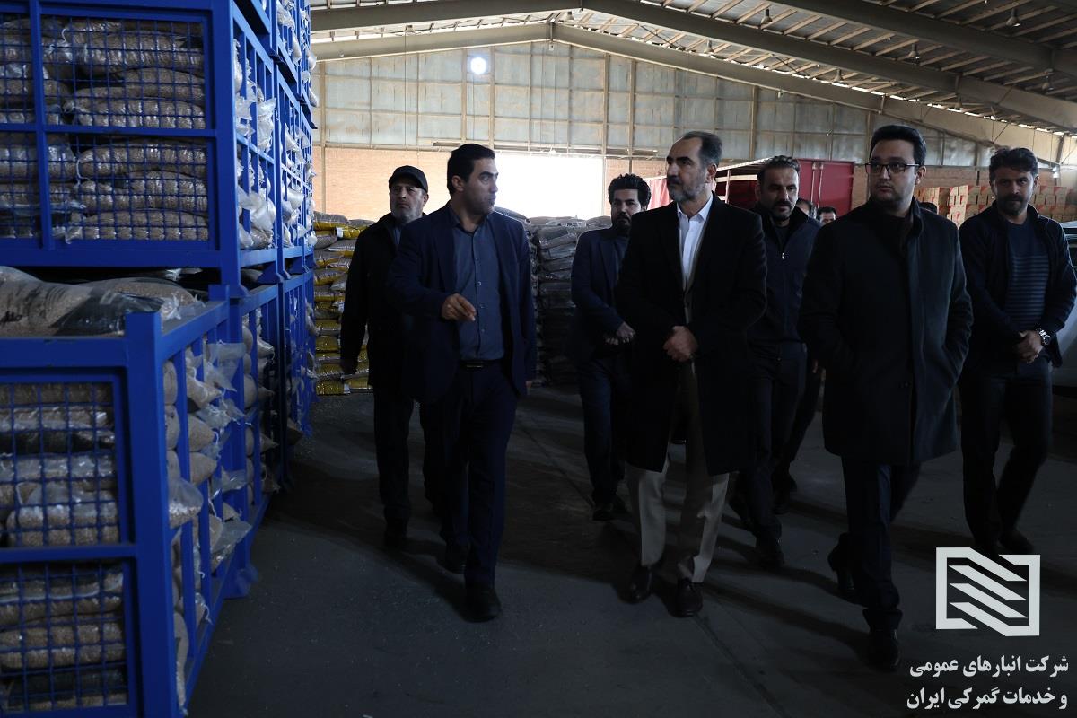 دیدار مدیرعامل شرکت انبارهای عمومی و خدمات گمرکی ایران با کارکنان شرکت سهلان 8