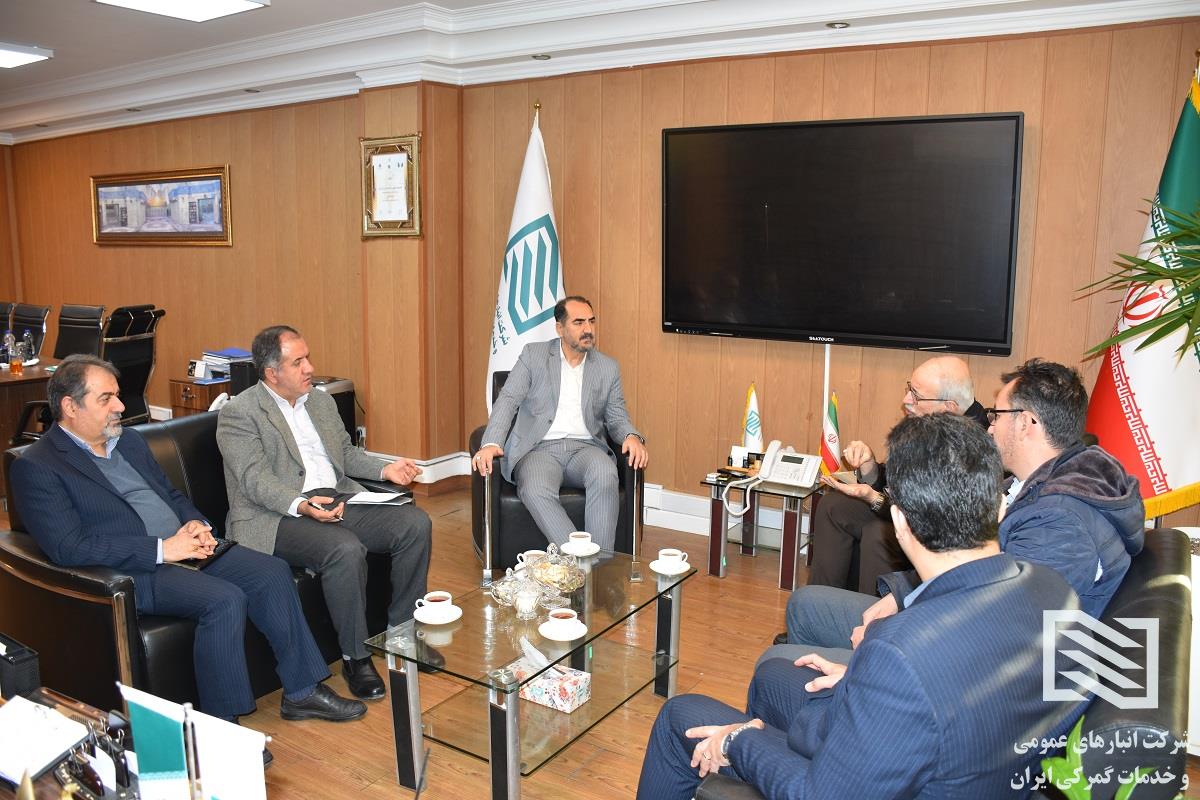 نشست راهبردی مدیرعامل شرکت انبارهای عمومی ایران با نماینده مردم درگز در مجلس شورای اسلامی 2