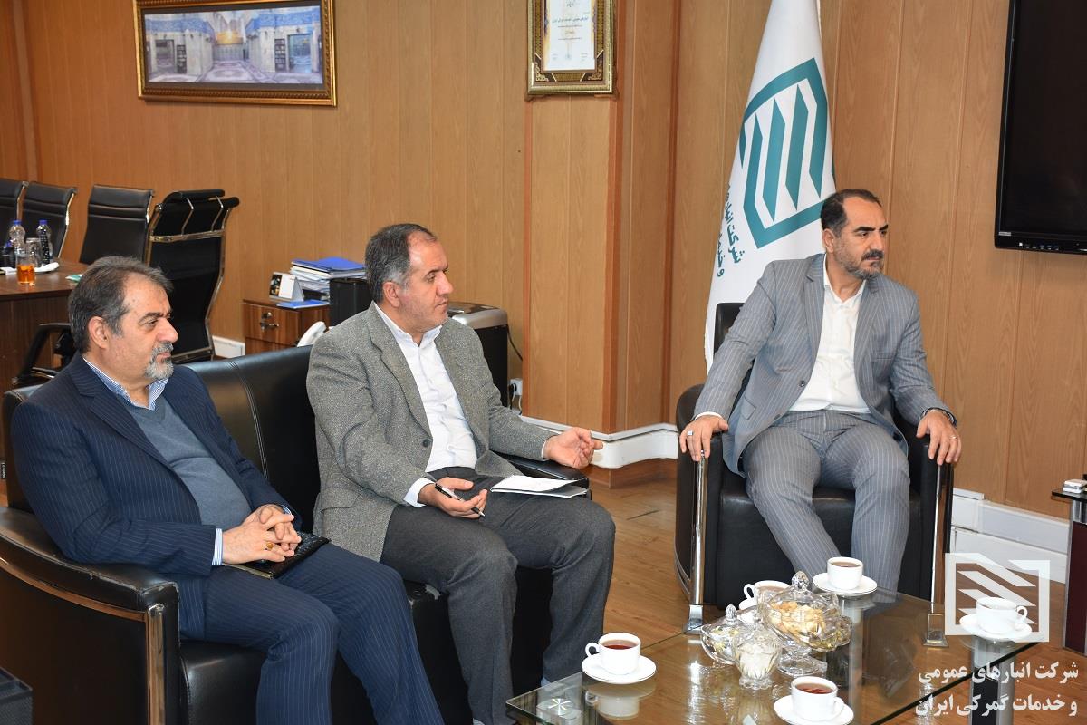 نشست راهبردی مدیرعامل شرکت انبارهای عمومی ایران با نماینده مردم درگز در مجلس شورای اسلامی 1