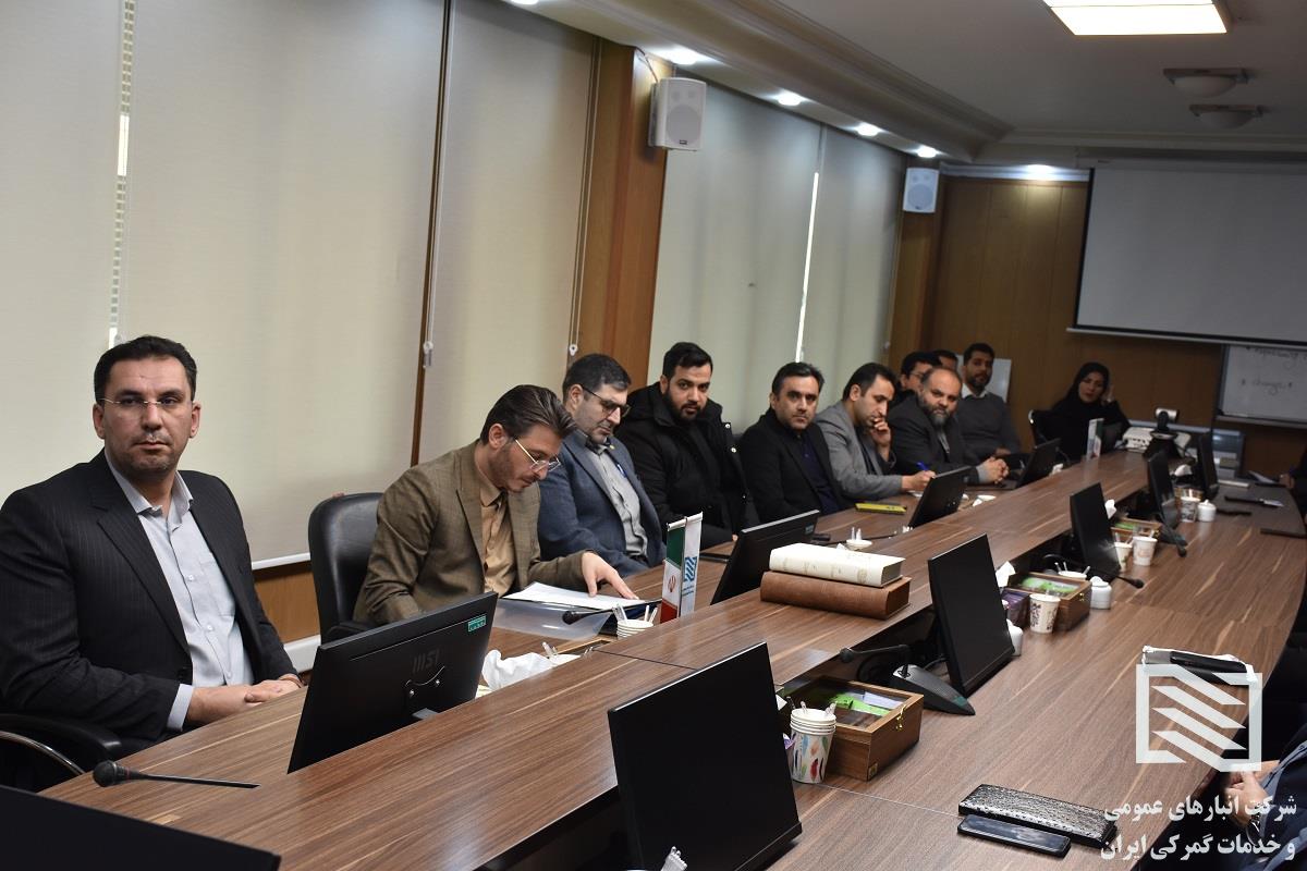 برگزاری آیین معارفه سرپرست جدید حراست شرکت انبارهای عمومی و خدمات گمرکی ایران 7