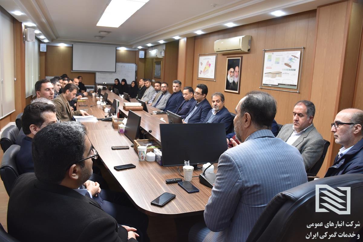 برگزاری آیین معارفه سرپرست جدید حراست شرکت انبارهای عمومی و خدمات گمرکی ایران 6