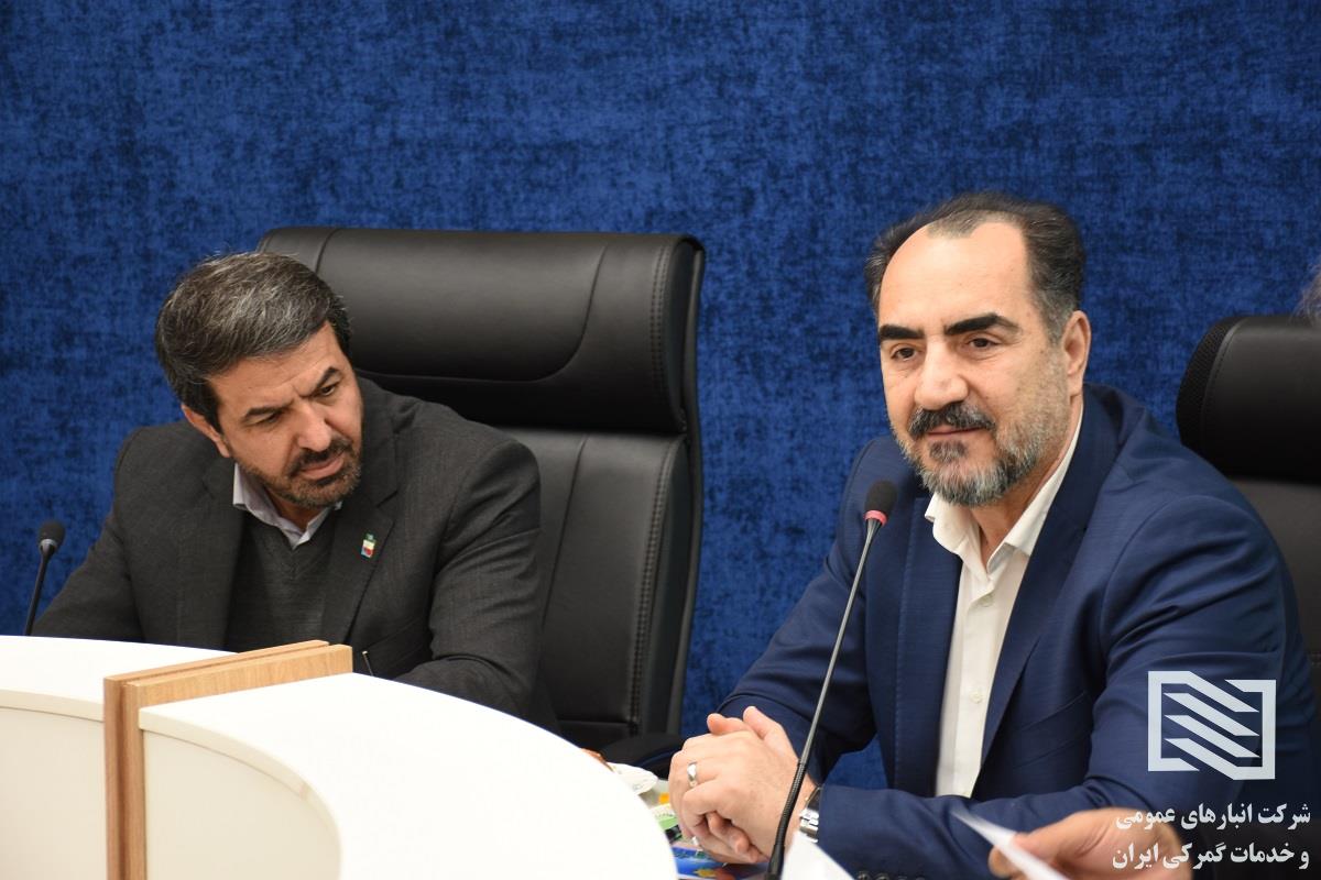 حضور مدیرعامل شرکت انبارهای عمومی و خدمات گمرکی ایران در استان همدان 13