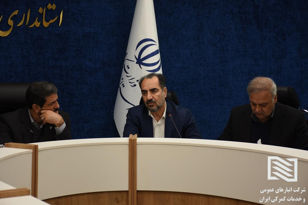 حضور مدیرعامل شرکت انبارهای عمومی و خدمات گمرکی ایران در استان همدان 12