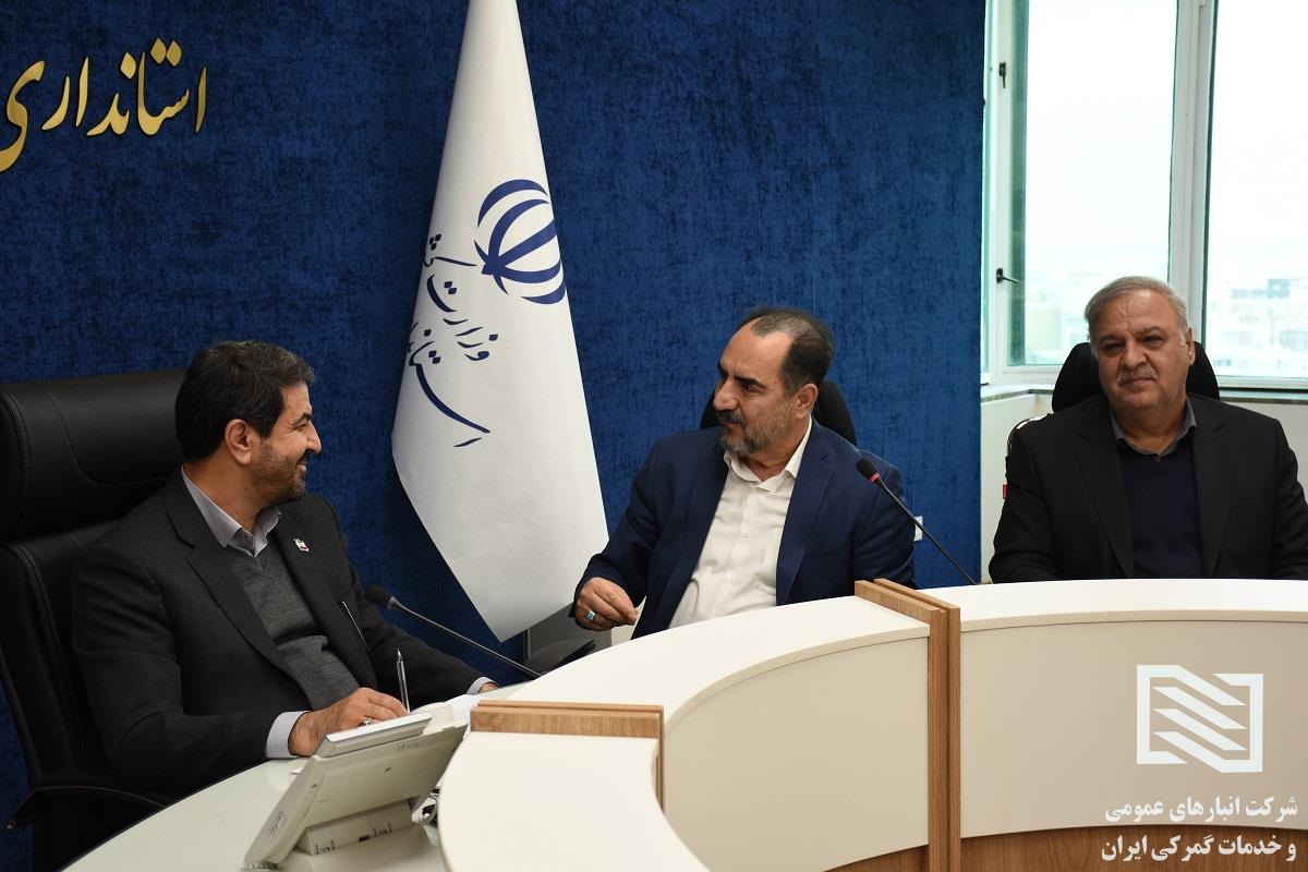 حضور مدیرعامل شرکت انبارهای عمومی و خدمات گمرکی ایران در استان همدان 11