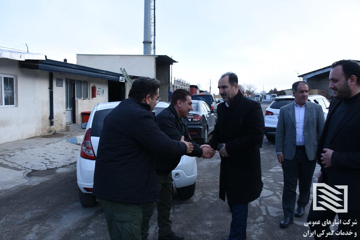 حضور مدیرعامل شرکت انبارهای عمومی و خدمات گمرکی ایران در استان همدان 6