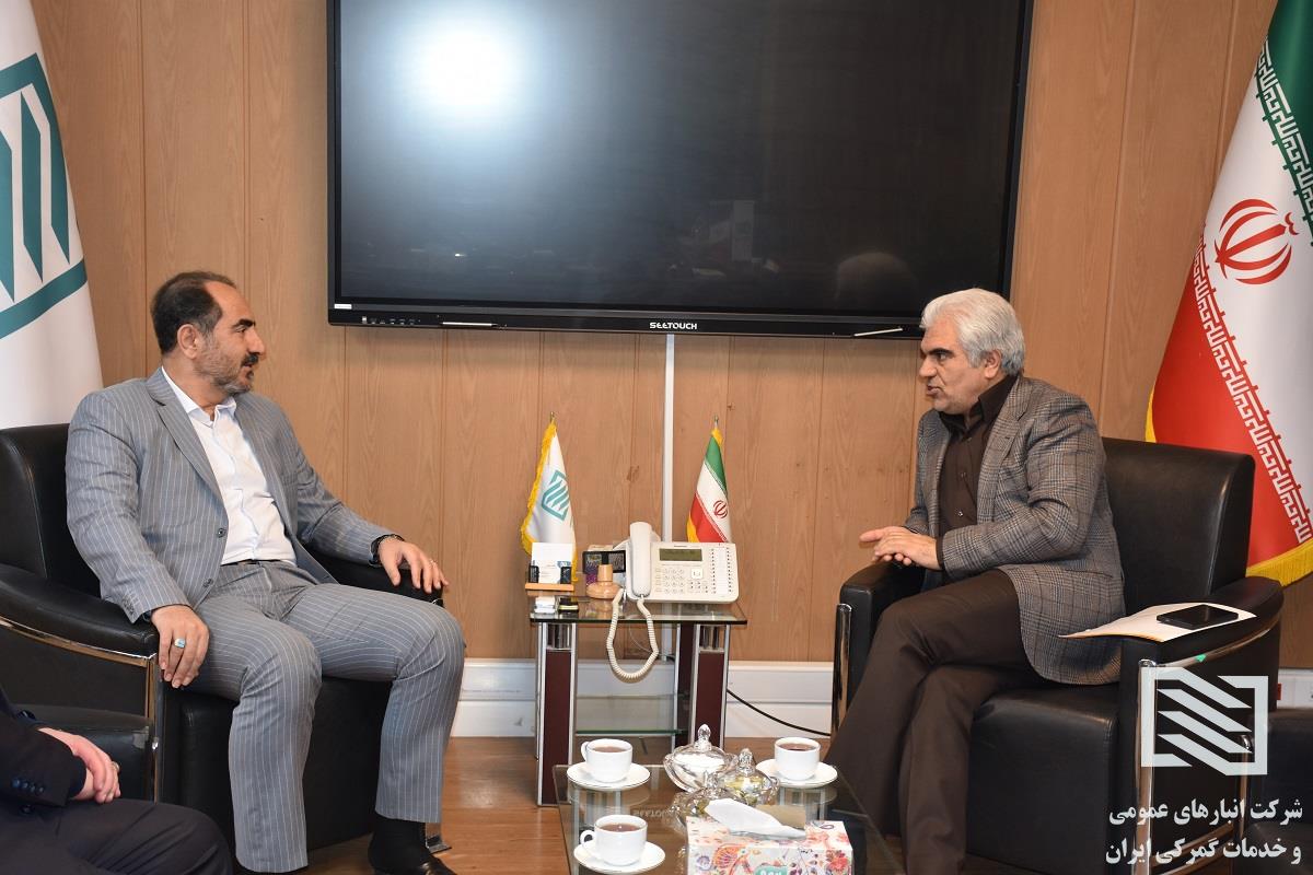 دومین دیدار مدیرعامل شرکت انبارهای عمومی و خدمات گمرکی ایران با نماینده مردم مرند و جلفا در مجلس شورای اسلامی 3