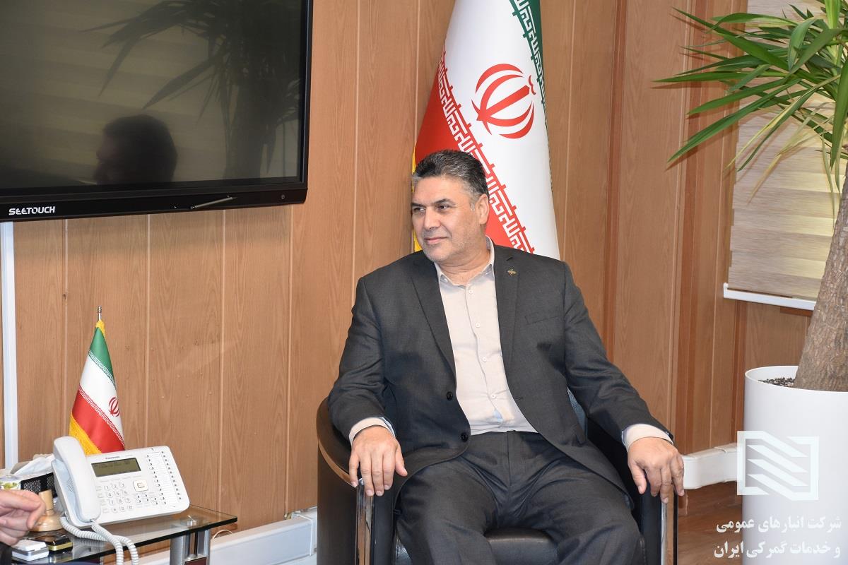 دیدار صمیمی مدیرعامل شرکت انبارهای عمومی و خدمات گمرکی ایران با معاون توسعه مدیریت و منابع گمرک ایران 2
