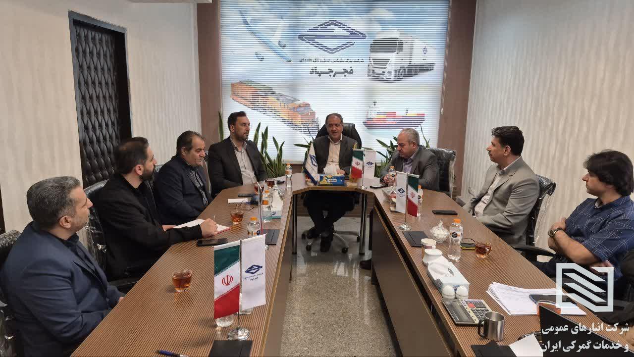 برگزاری آیین معارفه سرپرست جدید شرکت حمل‌ونقل جاده‌ای داخلی فجر جهاد