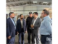بازدید مقامات قضایی شهرستان بندرلنگه از شرکت انبارهای عمومی و خدمات گمرکی آتیه قشم 1