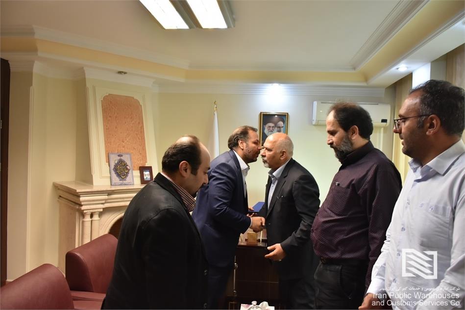 برگزاری آیین معارفه معاون جدید عملیات و امور گمرکی شرکت انبارهای عمومی و خدمات گمرکی ایران