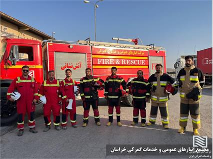 رزمایش سراسری ارتقای توان عملیاتی، تجلی آمادگی و تداوم هوشیاری آتش نشانان شرکت انبارهای عمومی و خدمات گمرکی ایران 39