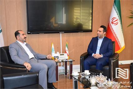 نشست مدیرعامل شرکت انبارهای عمومی و خدمات گمرکی ایران  با عضو هیأت مدیره و معاون اقتصادی هلدینگ آتیه صبا 3