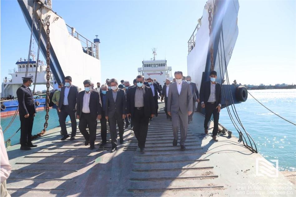 مدیرعامل سازمان بنادر و دریانوردی در بازدید از بندر لنگه: طرح جامع توسعه بندر لنگه در افق 1404 در هیات عامل سازمان بنادر مصوب