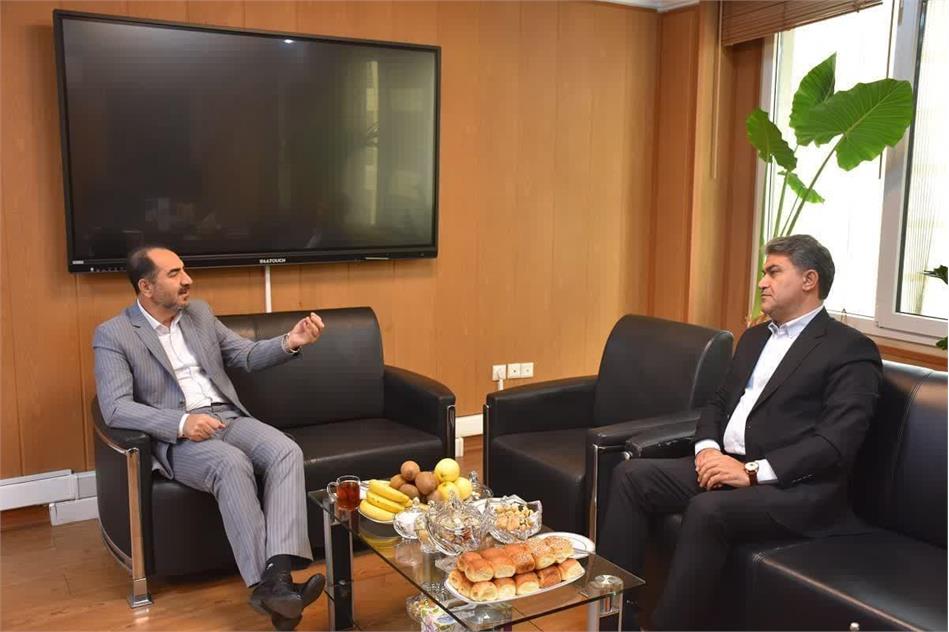 دیدار مدیرعامل شرکت انبارهای عمومی و خدمات گمرکی ایران با رئیس کمیته لجستیک مجلس شورای اسلامی