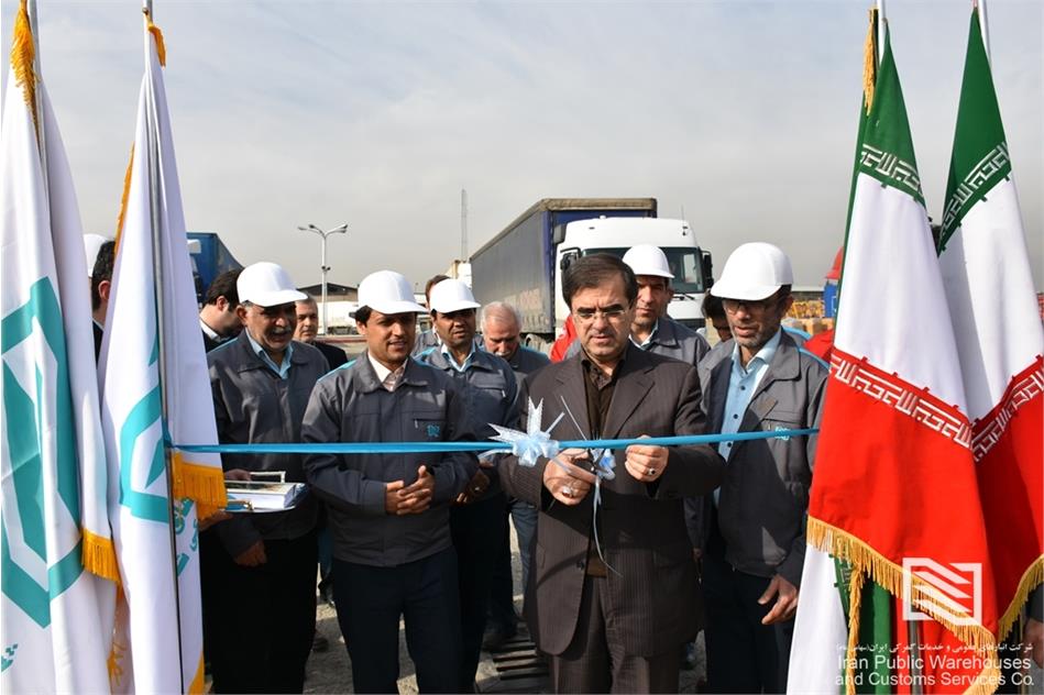 با حضور مهندس آذروش صورت گرفت؛ افتتاح چندین طرح عمرانی در شرکت انبارهای عمومی و خدمات گمرکی تهران(شهریار)