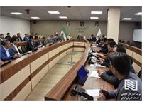 دکتر کاظم سلیمی مدیر عامل و نایب رئیس هیات مدیره شرکت انبارهای عمومی و خدمات گمرکی ایران در هفتمین جلسه کارگروه مبارزه با