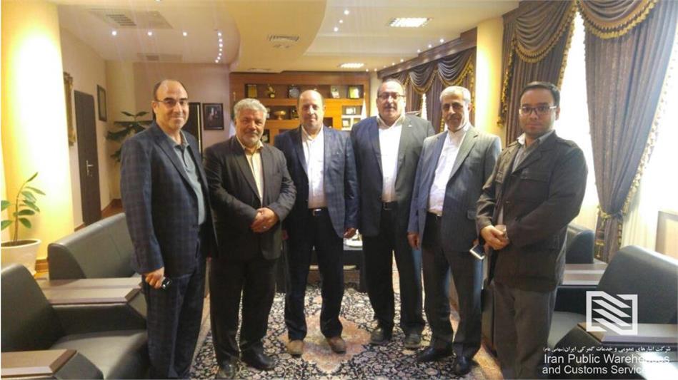 رایزنی مدیرعامل شرکت انبارهای عمومی و خدمات گمرکی منطقه ویژه اقتصادی سهلان با مسئولان منطقه آزاد ارس