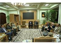 دیدار کاظم سلیمی مدیرعامل شرکت انبارهای عمومی و خدمات گمرکی ایران با دکتر مظفری، استاندار خراسان رضوی 3